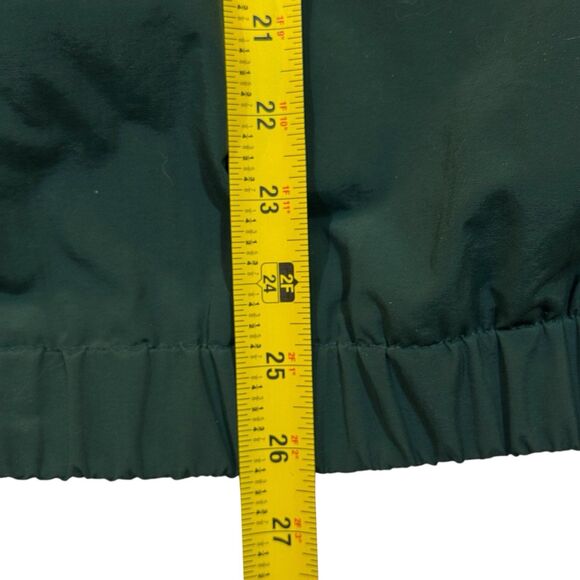 Vintage Eddie Bauer Polartec Lined Nylon Jacket XL Forest/Hunter Green - Picture 9 of 16